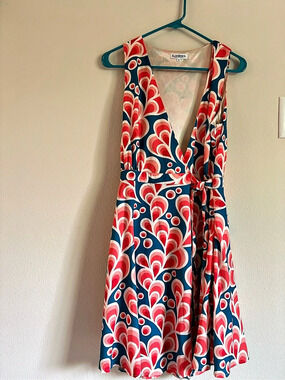 LA Soul Women's Abstract Print Mini Dress Like New